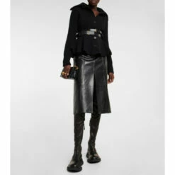 Alexander McQueen Tread Leather Over-the-knee Boots