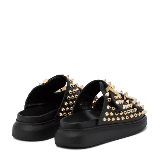 Alexander McQueen Hybrid Studded Leather Sandals 2 Alexander McQueen Hybrid Studded Leather Sandals - Image 2