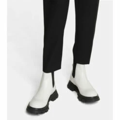 Alexander McQueen Leather Chelsea Boots -Alexander McQueen Sales Store unnamed file 1035