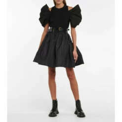 Alexander McQueen Wander Shearling-trimmed Leather Combat Boots