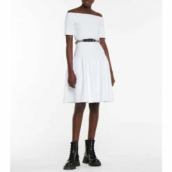 Alexander McQueen Patent Leather Combat Boots