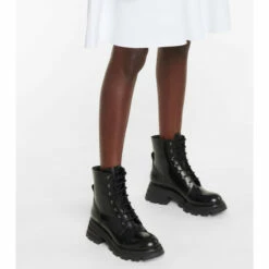 Alexander McQueen Patent Leather Combat Boots 7 Alexander McQueen Patent Leather Combat Boots -Alexander McQueen Sales Store unnamed file 1045