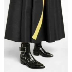 Alexander McQueen Punk Buckle Leather Boots 7 Alexander McQueen Punk Buckle Leather Boots -Alexander McQueen Sales Store unnamed file 11