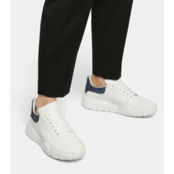 Alexander McQueen Court Sequined Leather Sneakers -Alexander McQueen Sales Store unnamed file 1124