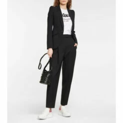 Alexander McQueen Court Sequined Leather Sneakers