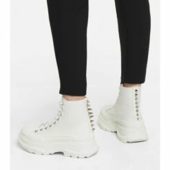 Alexander McQueen Tread Slick Leather Ankle Boots 7 Alexander McQueen Tread Slick Leather Ankle Boots -Alexander McQueen Sales Store unnamed file 1134