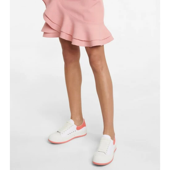 Alexander McQueen Deck Plimsoll Canvas Sneakers 3 Alexander McQueen Deck Plimsoll Canvas Sneakers - Image 3