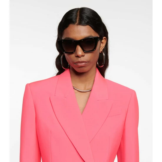 Alexander McQueen Studded Acetate Cat-eye Sunglasses 2 Alexander McQueen Studded Acetate Cat-eye Sunglasses - Image 2