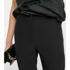 Alexander McQueen Mid-rise Slim Crêpe Pants 6 Alexander McQueen Mid-rise Slim Crêpe Pants -Alexander McQueen Sales Store unnamed file 1163