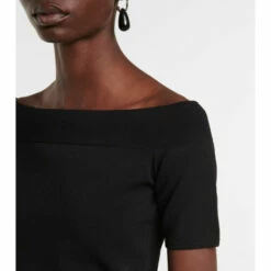 Alexander McQueen Off-shoulder Top -Alexander McQueen Sales Store unnamed file 1168