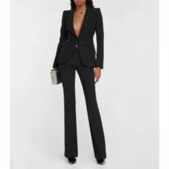 Alexander McQueen Crêpe Blazer