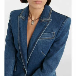 Alexander McQueen Denim Blazer 6 Alexander McQueen Denim Blazer -Alexander McQueen Sales Store unnamed file 1204