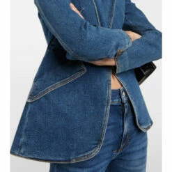 Alexander McQueen Denim Blazer 7 Alexander McQueen Denim Blazer -Alexander McQueen Sales Store unnamed file 1205