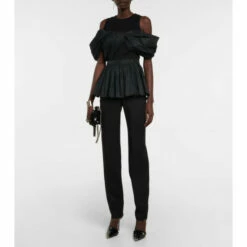 Alexander McQueen Ruffled Peplum Top