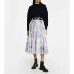 Alexander McQueen Cropped Wool Sweater