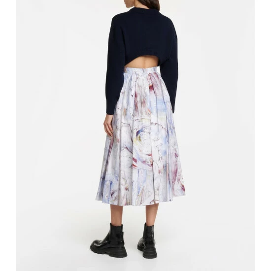 Alexander McQueen Cropped Wool Sweater 2 Alexander McQueen Cropped Wool Sweater - Image 2