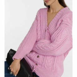 Alexander McQueen Cable-knit Wool Cardigan -Alexander McQueen Sales Store unnamed file 1251