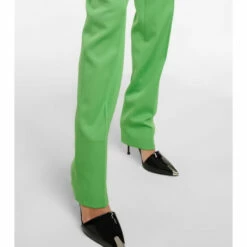 Alexander McQueen High-rise Straight Wool Pants -Alexander McQueen Sales Store unnamed file 1286