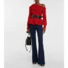 Alexander McQueen One-shoulder Wool And Cashmere Sweater