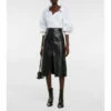 Alexander McQueen Asymmetric Cotton Poplin Shirt