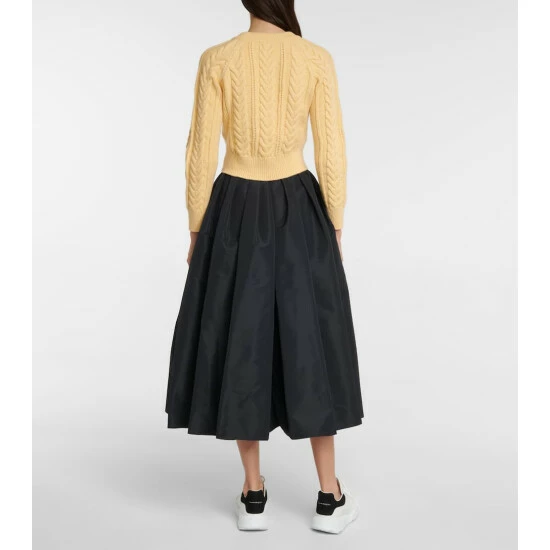 Alexander McQueen Cable-knit Wool Sweater 2 Alexander McQueen Cable-knit Wool Sweater - Image 2