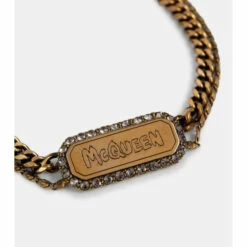 Alexander McQueen Graffiti Chain Bracelet -Alexander McQueen Sales Store unnamed file 1342