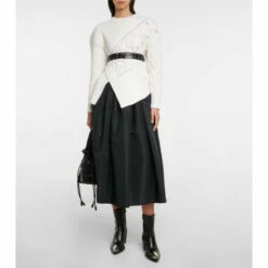 Alexander McQueen Cable-knit Wool Sweater