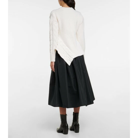 Alexander McQueen Cable-knit Wool Sweater 2 Alexander McQueen Cable-knit Wool Sweater - Image 2