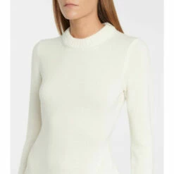 Alexander McQueen Asymmetric Cashmere Minidress -Alexander McQueen Sales Store unnamed file 138