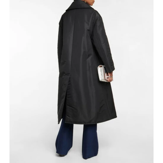 Alexander McQueen Oversized Crêpe Coat 2 Alexander McQueen Oversized Crêpe Coat - Image 2