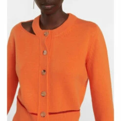 Alexander McQueen Cutout Wool Cardigan -Alexander McQueen Sales Store unnamed file 1428