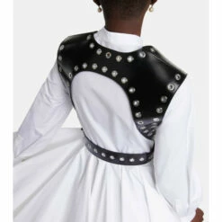 Alexander McQueen Cotton Long-sleeve Minidress -Alexander McQueen Sales Store unnamed file 143