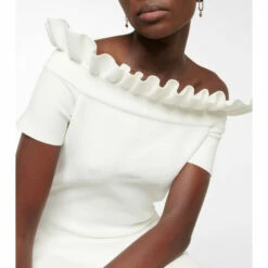 Alexander McQueen Ruffle-trimmed Minidress -Alexander McQueen Sales Store unnamed file 1445