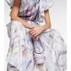 Alexander McQueen Printed Cotton Midi Skirt -Alexander McQueen Sales Store unnamed file 1449