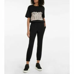 Alexander McQueen Court Suede-trimmed Sneakers