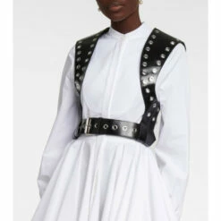 Alexander McQueen Eyelet Leather Harness