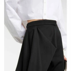 Alexander McQueen Sculptural High-rise Wool Pants -Alexander McQueen Sales Store unnamed file 1479