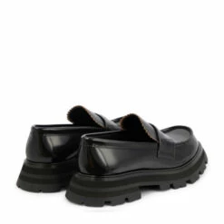 Alexander McQueen Leather Loafers