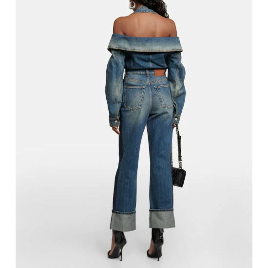 Alexander McQueen High-rise Straight Jeans 2 Alexander McQueen High-rise Straight Jeans - Image 2