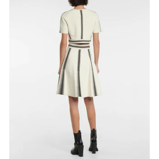 Alexander McQueen Jacquard Crop Top 2 Alexander McQueen Jacquard Crop Top - Image 2