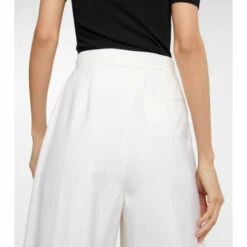 Alexander McQueen Wool Wide-leg Pants -Alexander McQueen Sales Store unnamed file 1582