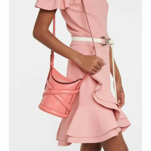 Alexander McQueen The Curve Small Leather Shoulder Bag -Alexander McQueen Sales Store unnamed file 1595