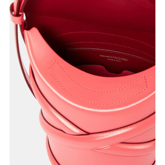 Alexander McQueen The Curve Small Leather Shoulder Bag 2 Alexander McQueen The Curve Small Leather Shoulder Bag - Image 2