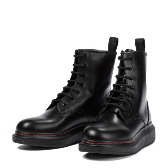 Alexander McQueen Leather Ankle Boots 4 Alexander McQueen Leather Ankle Boots - Image 4