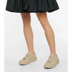 Alexander McQueen Shearling-trimmed Leather Sneakers 7 Alexander McQueen Shearling-trimmed Leather Sneakers -Alexander McQueen Sales Store unnamed file 1609