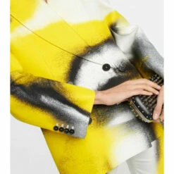 Alexander McQueen Printed Cady Blazer -Alexander McQueen Sales Store unnamed file 1619