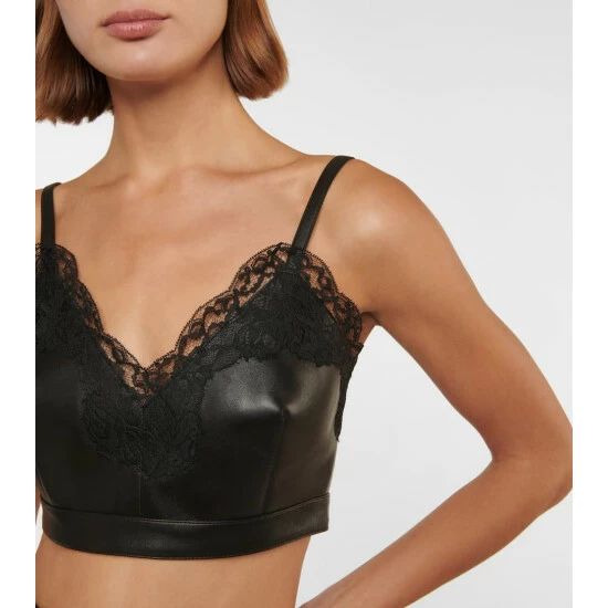 Alexander McQueen Leather Bustier 3 Alexander McQueen Leather Bustier - Image 3