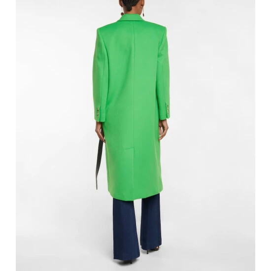 Alexander McQueen Oversized Wool-mohair Blend Coat 2 Alexander McQueen Oversized Wool-mohair Blend Coat - Image 2