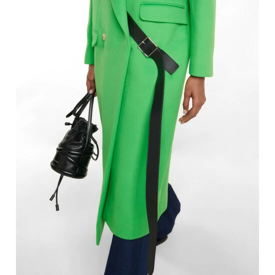 Alexander McQueen Oversized Wool-mohair Blend Coat 4 Alexander McQueen Oversized Wool-mohair Blend Coat - Image 4