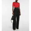 Alexander McQueen Wool Wide-leg Pants